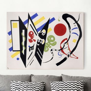 Print on canvas - Wassily Kandinsky - Reciproque