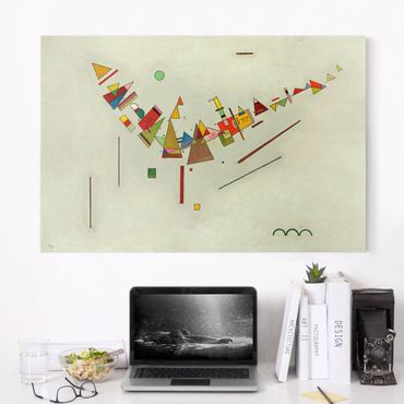 Print on canvas - Wassily Kandinsky - Angular Swing