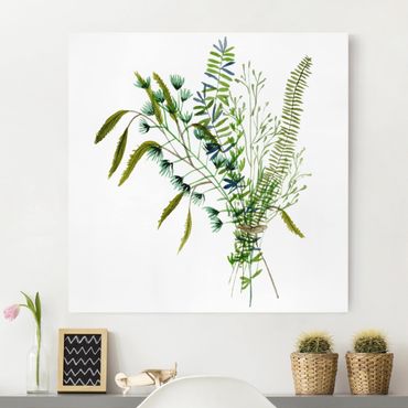 Print on canvas - Meadow Grasses I