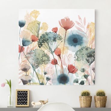 Print on canvas - Wild Flowers In Summer I