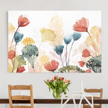 Print on canvas - Wildflowers In Summer II