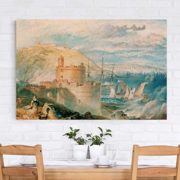 Print on canvas - William Turner - Falmouth