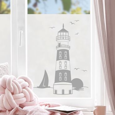 Window film - Lighthouse & Sunset II