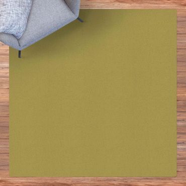 Cork mat - Lime Green Bamboo - Square 1:1