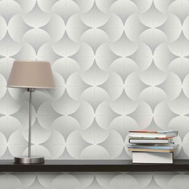 Wallpaper - Line Pattern Grey