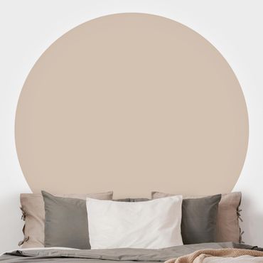 Self-adhesive round wallpaper - Macchiato