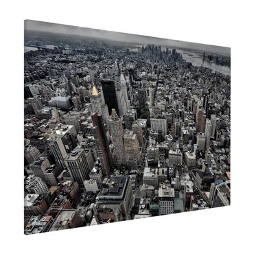Magnetic memo board - View Over Manhattan