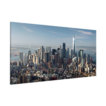 Magnetic memo board - View From Empire State Building
