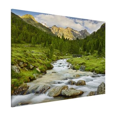 Magnetic memo board - Debanttal Hohe Tauern National Park