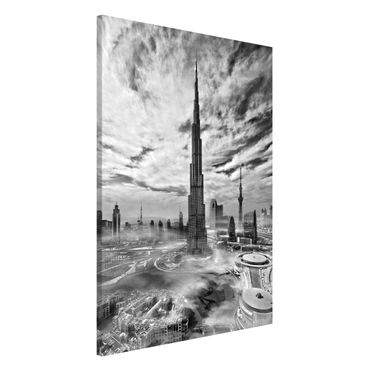 Magnetic memo board - Dubai Super Skyline