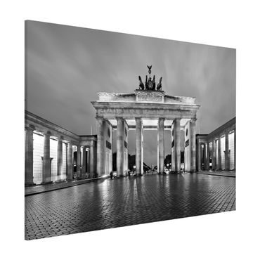 Magnetic memo board - Illuminated Brandenburg Gate II