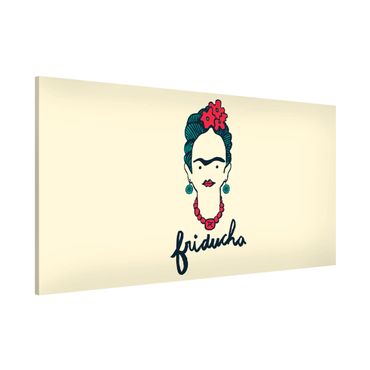 Magnetic memo board - Frida Kahlo - Friducha