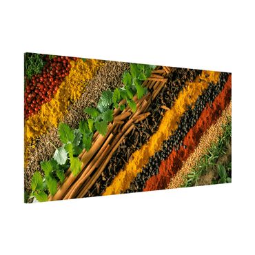 Magnetic memo board - Bands of Spices