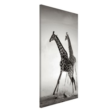 Magnetic memo board - Giraffe Hunt