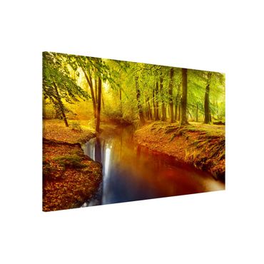 Magnetic memo board - Autumn Forest
