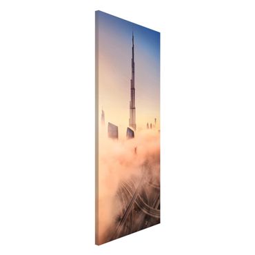 Magnetic memo board - Heavenly Dubai Skyline