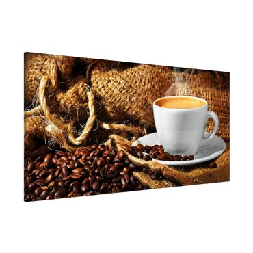 Magnetic memo board - Morning Coffee