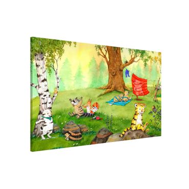 Magnetic memo board - Little Tiger - Camouflage Stripes For All
