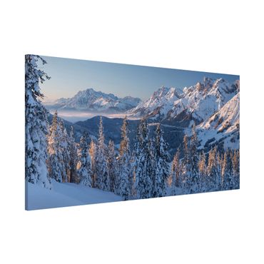 Magnetic memo board - Leogang Mountains Austria