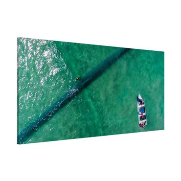 Magnetic memo board - Aerial View - Fishermen