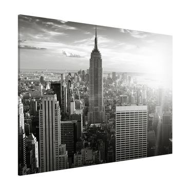 Magnetic memo board - Manhattan Skyline