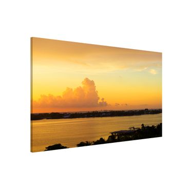 Magnetic memo board - Mexico sunset