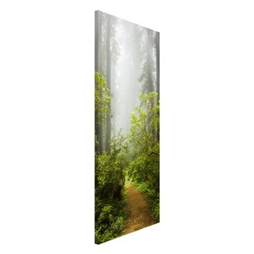 Magnetic memo board - Misty Forest Path