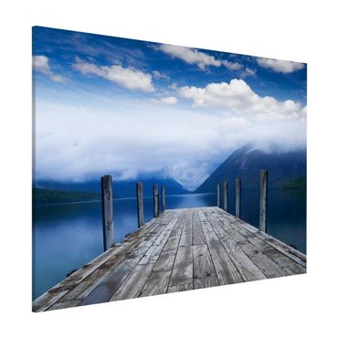 Magnetic memo board - Nelson Lakes National Park New Zealand
