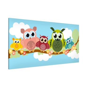 Magnetic memo board - No.CG216 Owlfamily