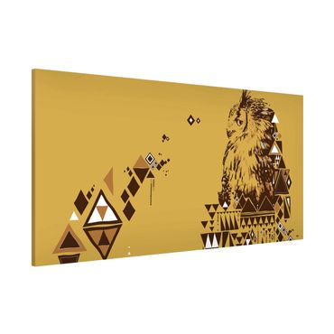 Magnetic memo board - No.MW17 Indian Owl
