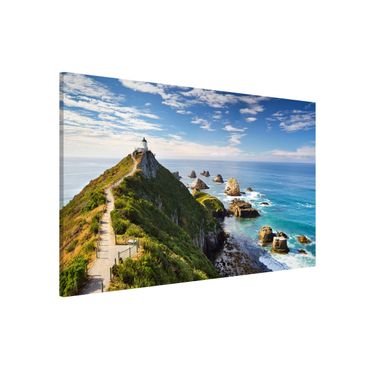 Magnetic memo board - Nugget Point Lighthouse And Sea New Zealand