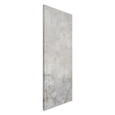Magnetic memo board - Shabby Concrete Look