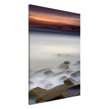 Magnetic memo board - Sunset In The Fog