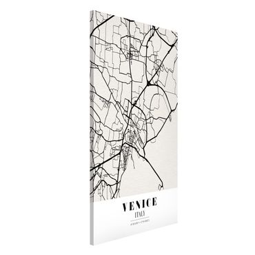 Magnetic memo board - Venice City Map - Classic
