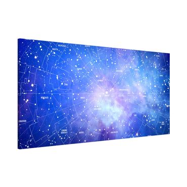 Magnetic memo board - Stelar Constellation Star Chart