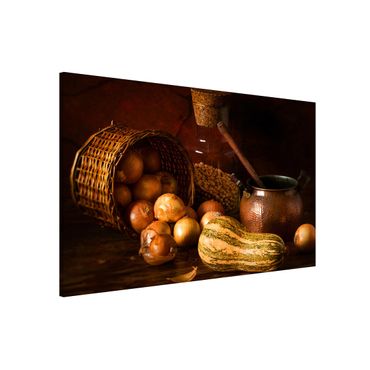 Magnetic memo board - Still Life With Onions