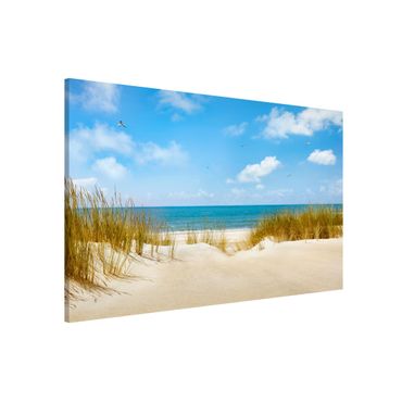 Magnetic memo board - Beach On The North Sea