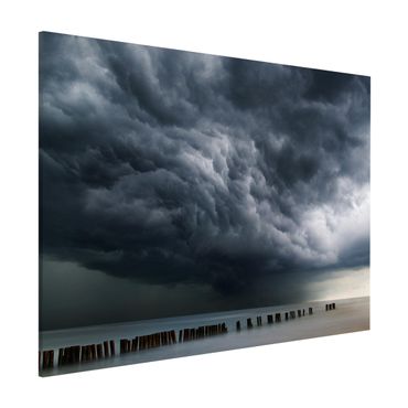 Magnetic memo board - Storm Clouds Over The Baltic Sea