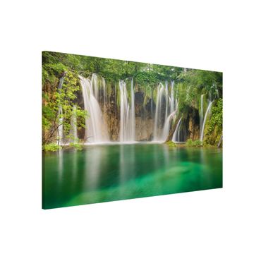 Magnetic memo board - Waterfall Plitvice Lakes