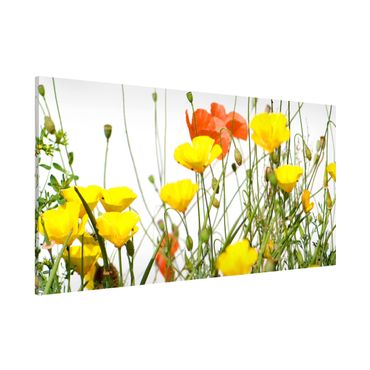 Magnetic memo board - Wild Flowers
