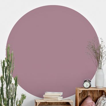 Self-adhesive round wallpaper - Mallow