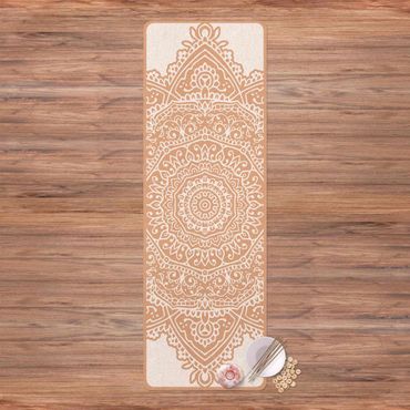 Yoga mat - Mandala Indian Ornament