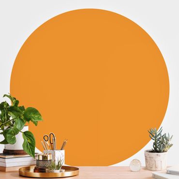 Self-adhesive round wallpaper - Mango