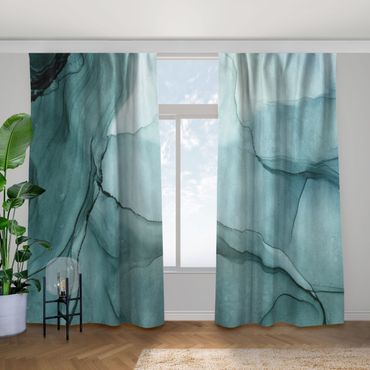 Curtain - Mottled Blue Spruce