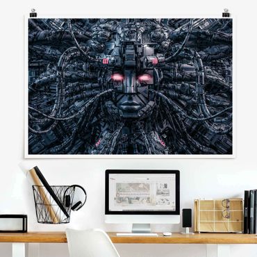 Poster art print - Human Machine