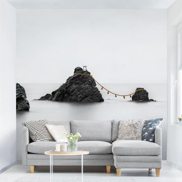 Wallpaper - Meoto Iwa -  The Married Couple Rocks