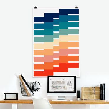Poster - Modern Rainbow Geometry