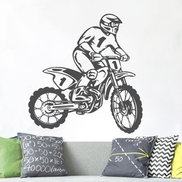 Wall sticker - Motorcycle Racer
