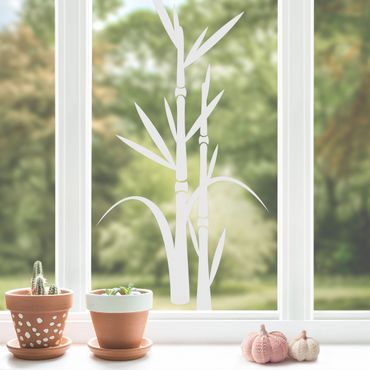 Window sticker - No.8 Bamboo