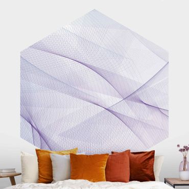 Self-adhesive hexagonal pattern wallpaper - No.RY9 Pigeon Flight